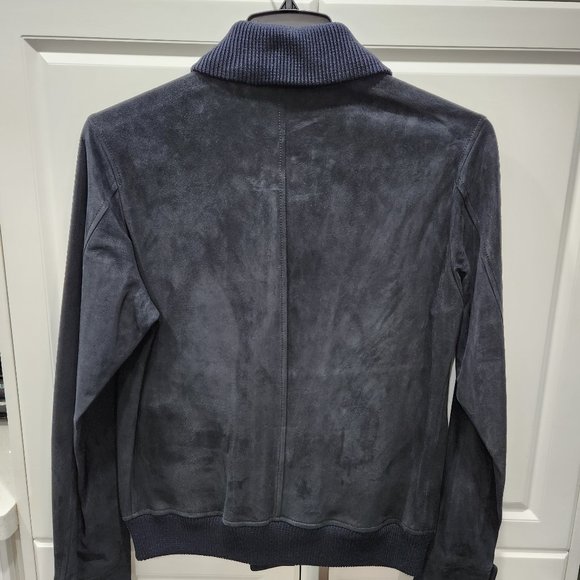 ERMENEGILDO ZEGNA Lambskin Bomber Blouson - Picture 6 of 16